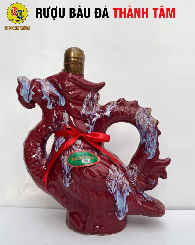 Đặc Sản Bình Định - Rượu Bàu Đá Thành Tâm Thuyền Chim Đậu Xanh 700ml - OCOP 3 Sao
