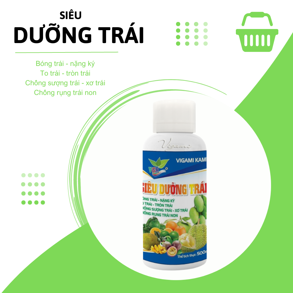 Phân bón VIGAMI KAMI siêu dưỡng trái 500ML