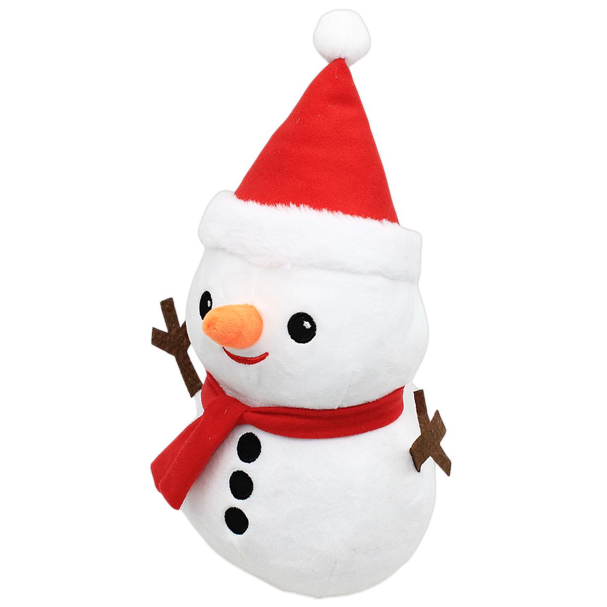 Thú Nhồi Bông Người Tuyết Giáng Sinh 30 cm - Hoàng Thu HT8214