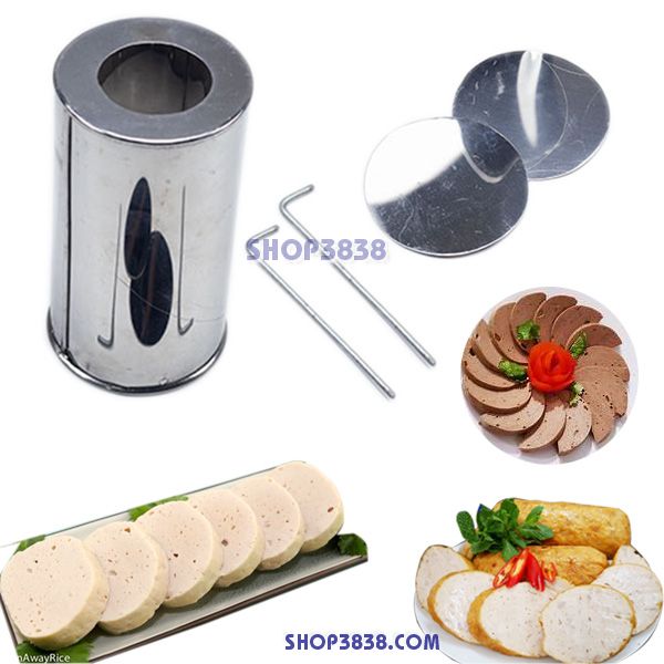 Khuôn Làm Chả Lụa Inox 0.5-1Kg Chuyên Dụng