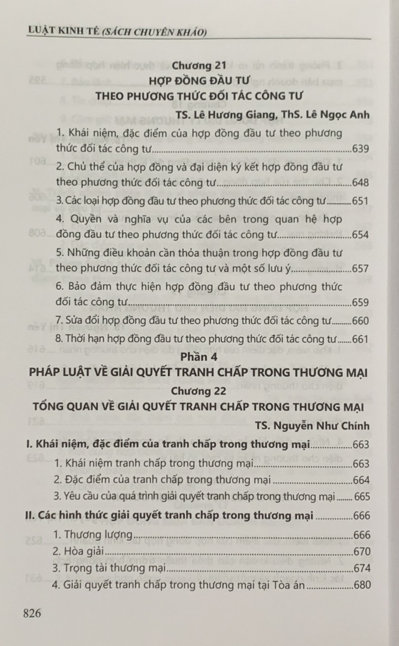 Luật kinh tế chuyên khảo