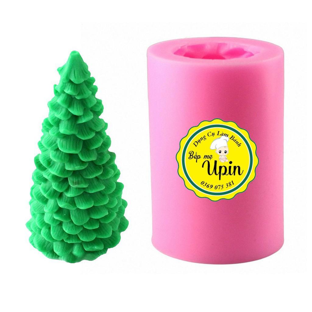 Khuôn nến tiệc giáng sinh, Khuôn silicone trang trí bánh Khuôn sô cô la.