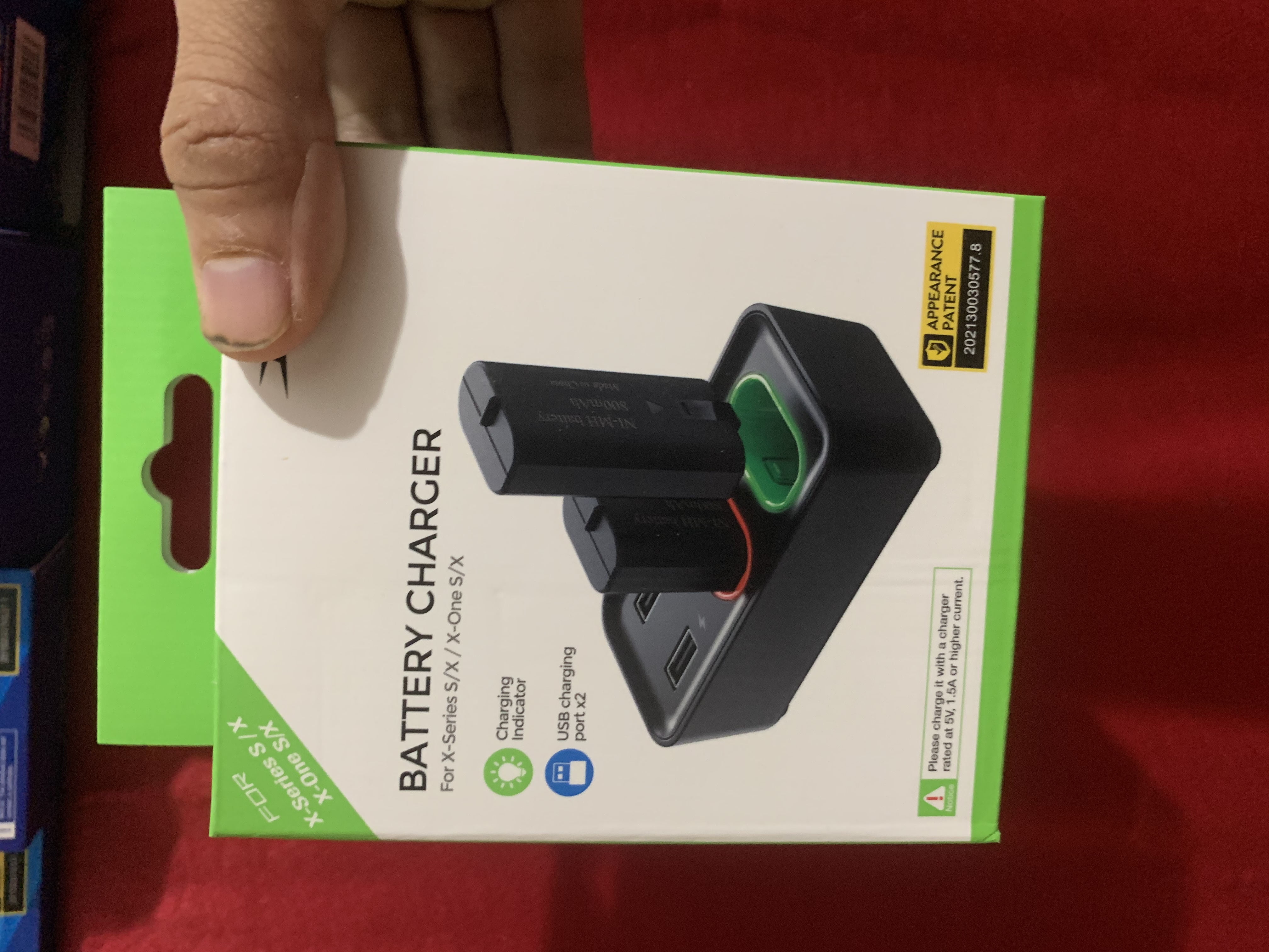 Bộ sạc kèm 2 pin sạc tay cầm XBOX ONE