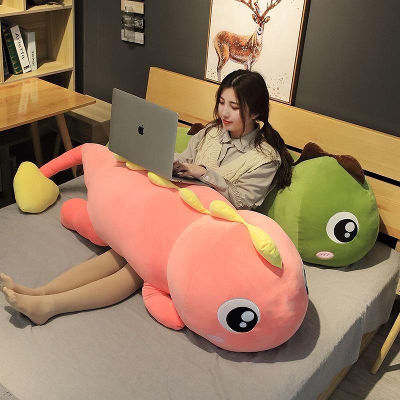 Gấu Bông Khủng long nhồi bông hàng nhập cao cấp siêu cute miễn phí gói quà + tặng thiệp