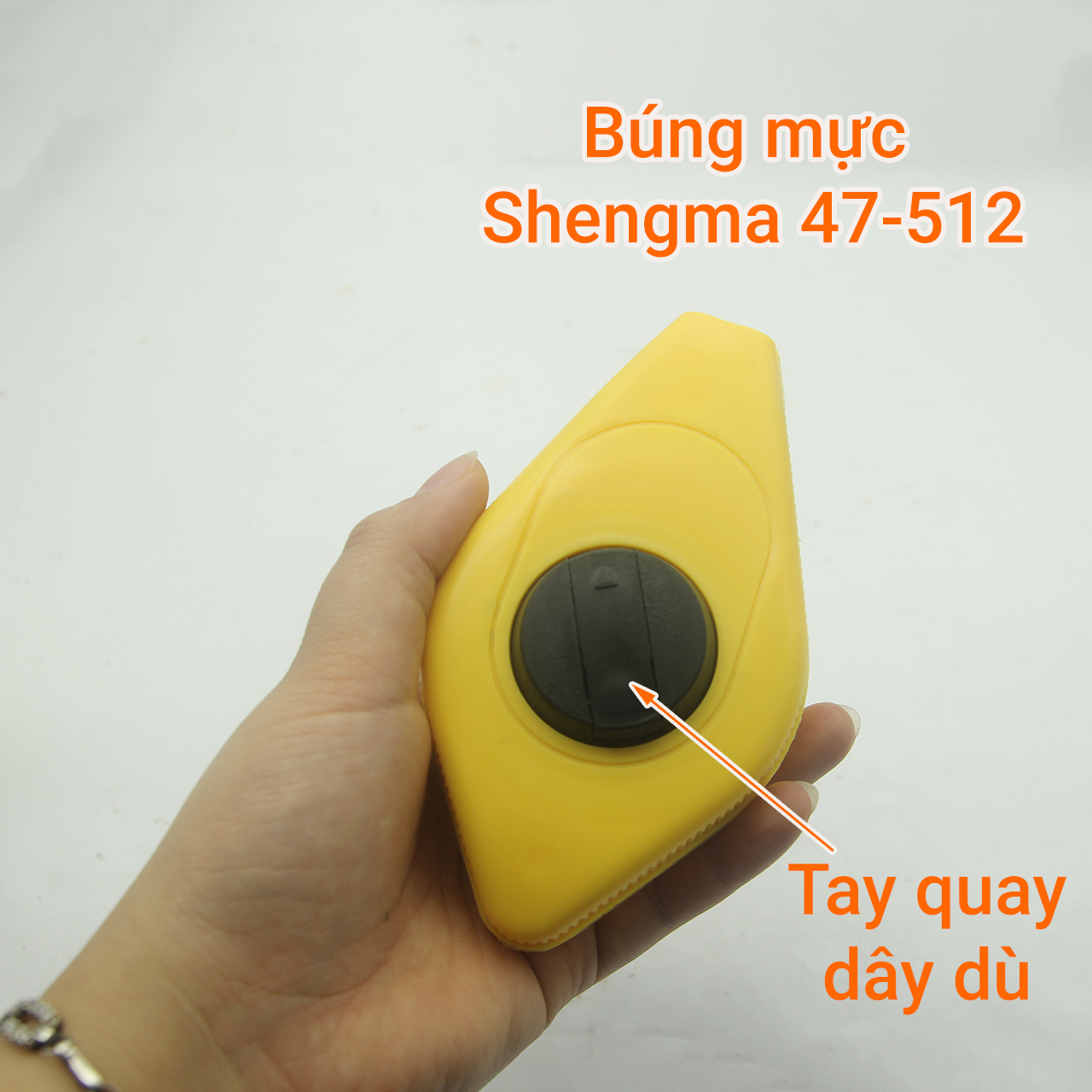 Bộ bật mực 15m dây, mực và hạt thủy