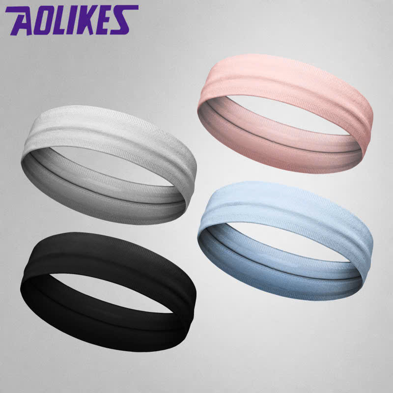 Băng trán Băng  đô thể thao Aolikes 2110 Băng đô co giãn cao cấp mềm mịn chống trượt thấm hút mồ hôi