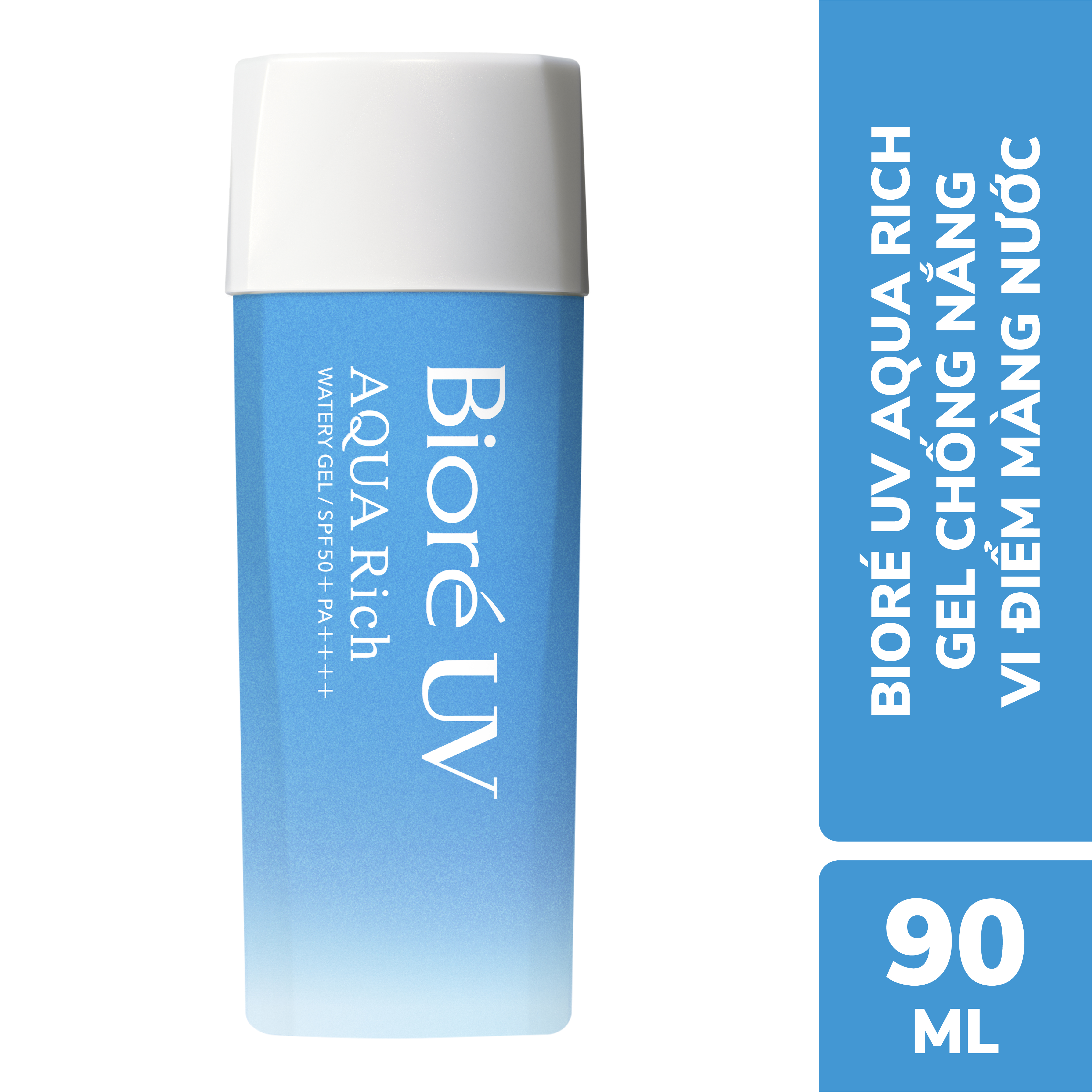 Gel Chống Nắng Màng Nước Dưỡng Ẩm Bioré Uv Aqua Rich Watery Spf50Pa 90Ml