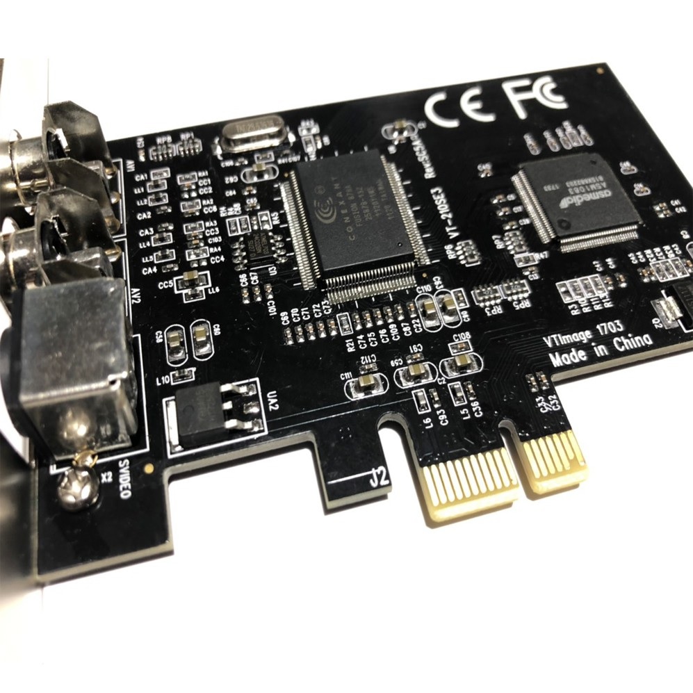 ROGTZ Card Chuyển Đổi PCI-E PCI Express To AV SVHS S-Video - Hàng Nhập Khẩu