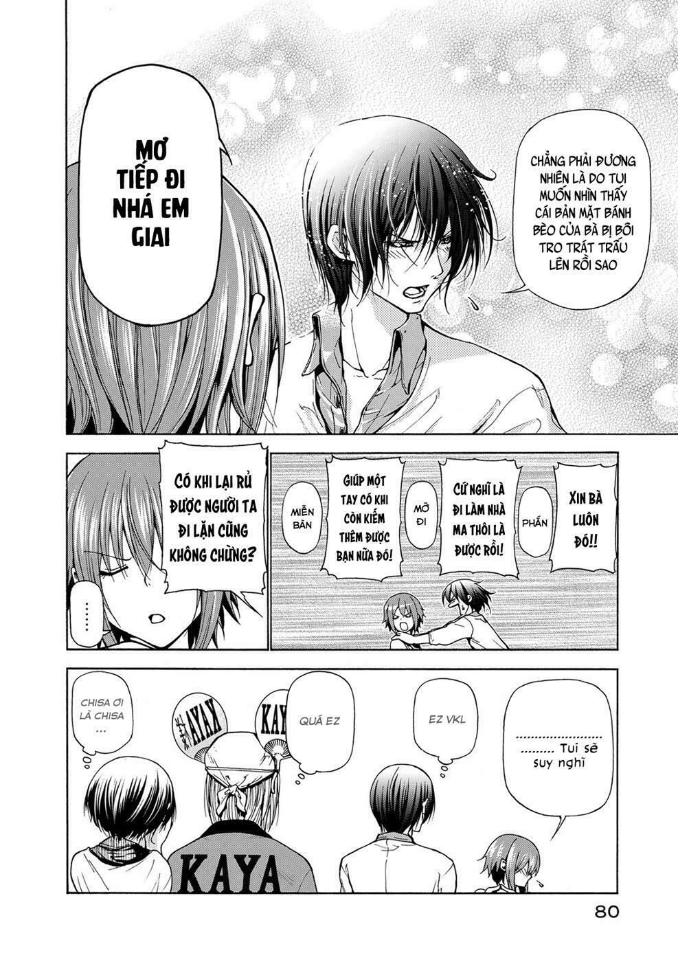 cô gái thích lặn - grand blue chapter 24 5