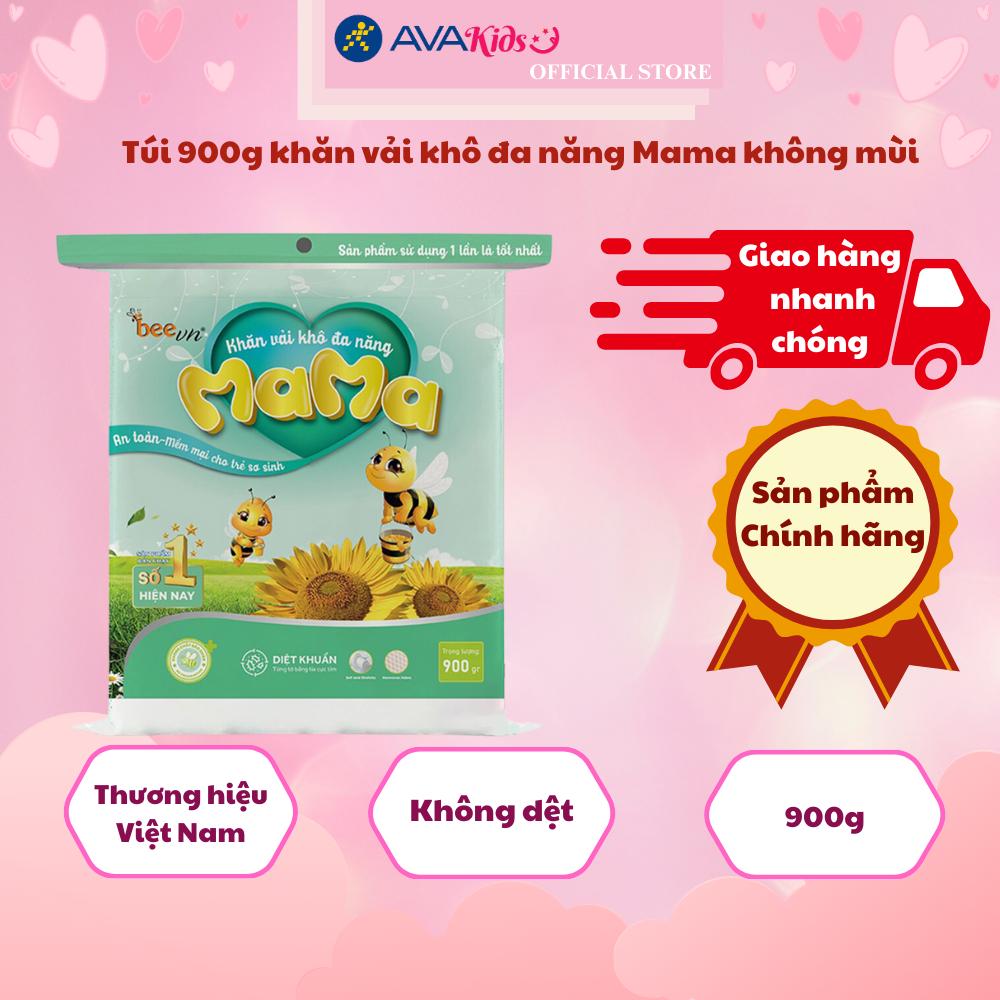 Túi 900g khăn vải khô đa năng Mama không mùi