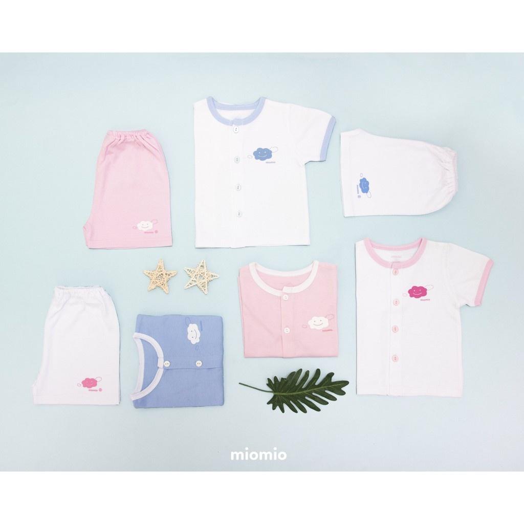Áo nút giữa tay ngắn Bé Mây-Miomio