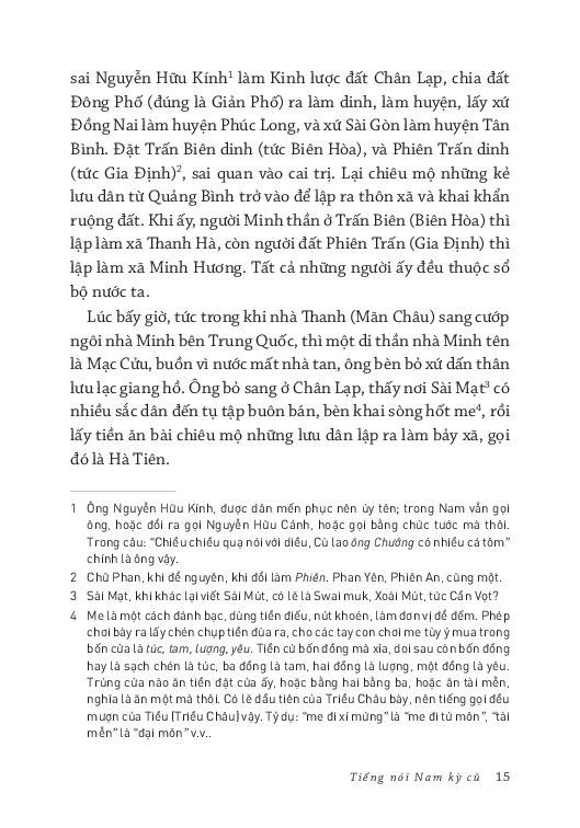 Sách - Tiếng Nói Nam Kỳ Cũ - Địa Danh, Nhơn Danh, Thổ Ngữ (Bìa Cứng)