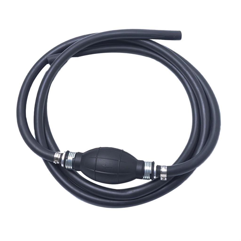 5/16 ''8 Mm 6 Chân Nhiên Liệu Dòng Khí Vòi Mềm Thuyền Ngoài Động Cơ Đồi Mồi Bóng Đèn Đen