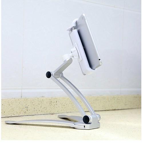 Giá treo Smartphone Ipad khung nhôm đa năng Desktop Wall Pull-Up Lazy Bracket