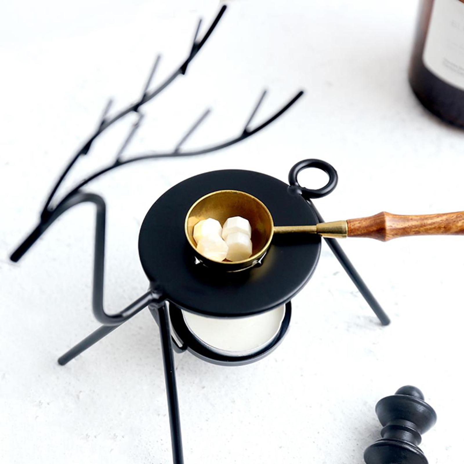 Creative Sealing Wax Warmer Wax Beads Melting Wax Sticks Furnace Stove Pot
