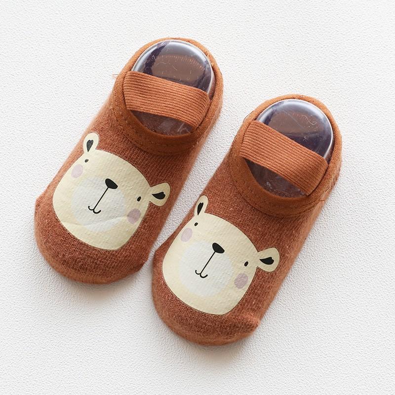 Tất hài chống tụt gót cho bé trai bé gái cực xinh phù hợp với bé từ 0-3 tuổi loại xịn cao cấp