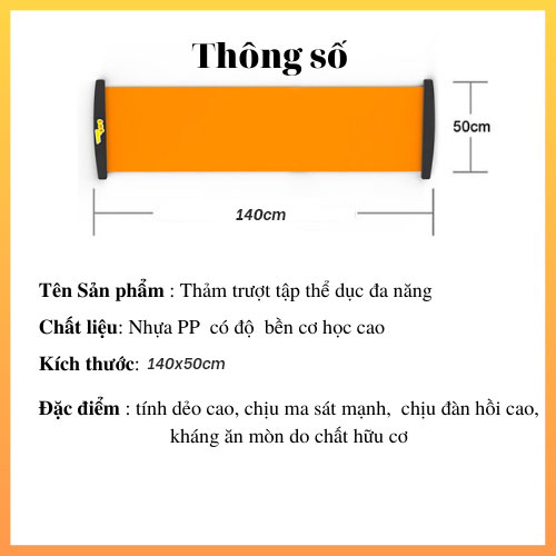 Thảm Trượt Băng-Thảm Yoga Giúp Đốt Cháy Mỡ Nhanh, Tăng Khả Năng Dẻo Dai Của Cơ Thể, Kích Thích Hứng Thú Luyện Tập