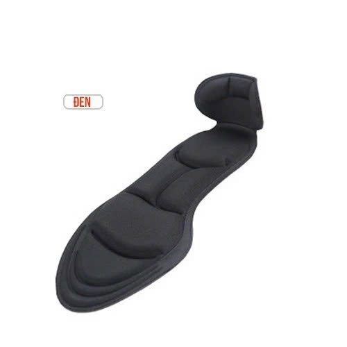 Miếng Lót Giảm Size Cho Giày Bị Rộng Cao Cấp MÀU ĐEN 2 Miếng Lót Giày Cao Gót Mũi Tròn Giúp Giảm Size Vải Thoáng Khí Và Êm Chân 2 Cặp