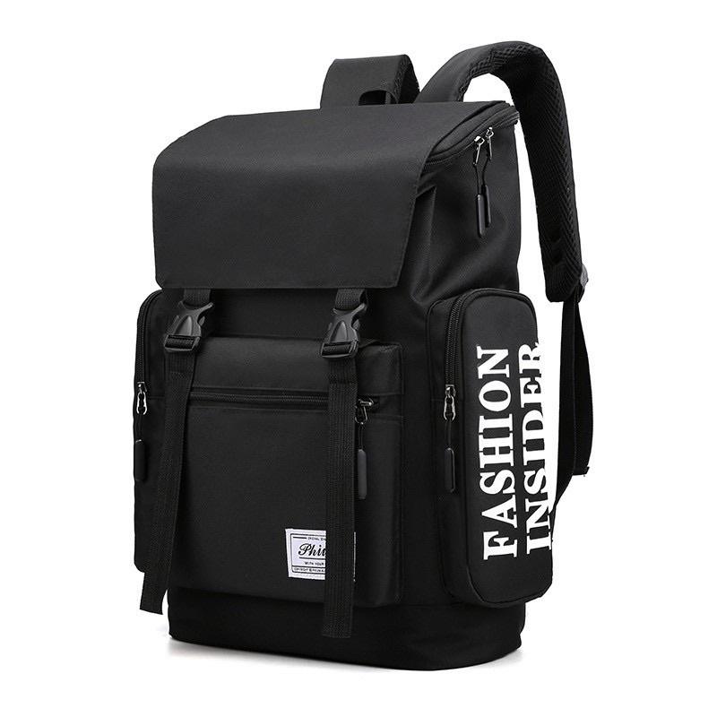 Balo Laptop Thời Trang Backpack Vải Chống Thấm Cao Cấp 2810 Clothes Shop - Balo Laptop Đi Học Đi Chơi Ulzzang Unisex