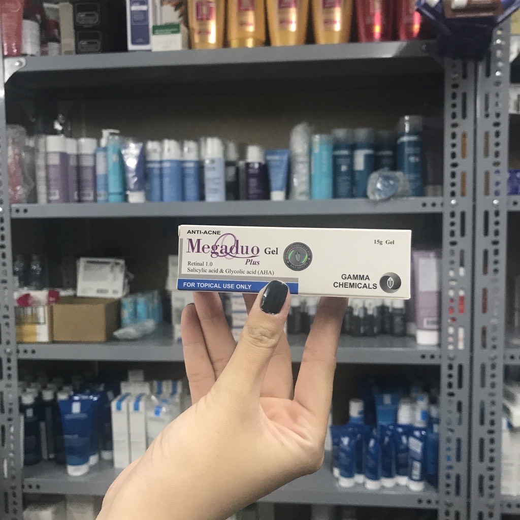 MEGADUO PLUS Retinal - Gel Mega Duo + giảm mụn, giảm thâm, dưỡng da, mờ sẹo 15g