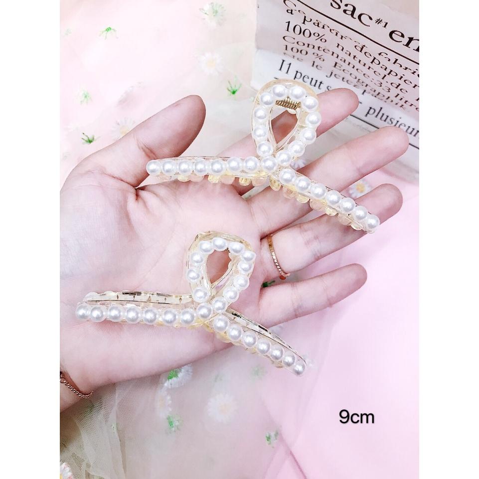 Kẹp Tóc Cỡ Lớn Thiết Kế Đơn Giản Phong Cách Hàn Quốc