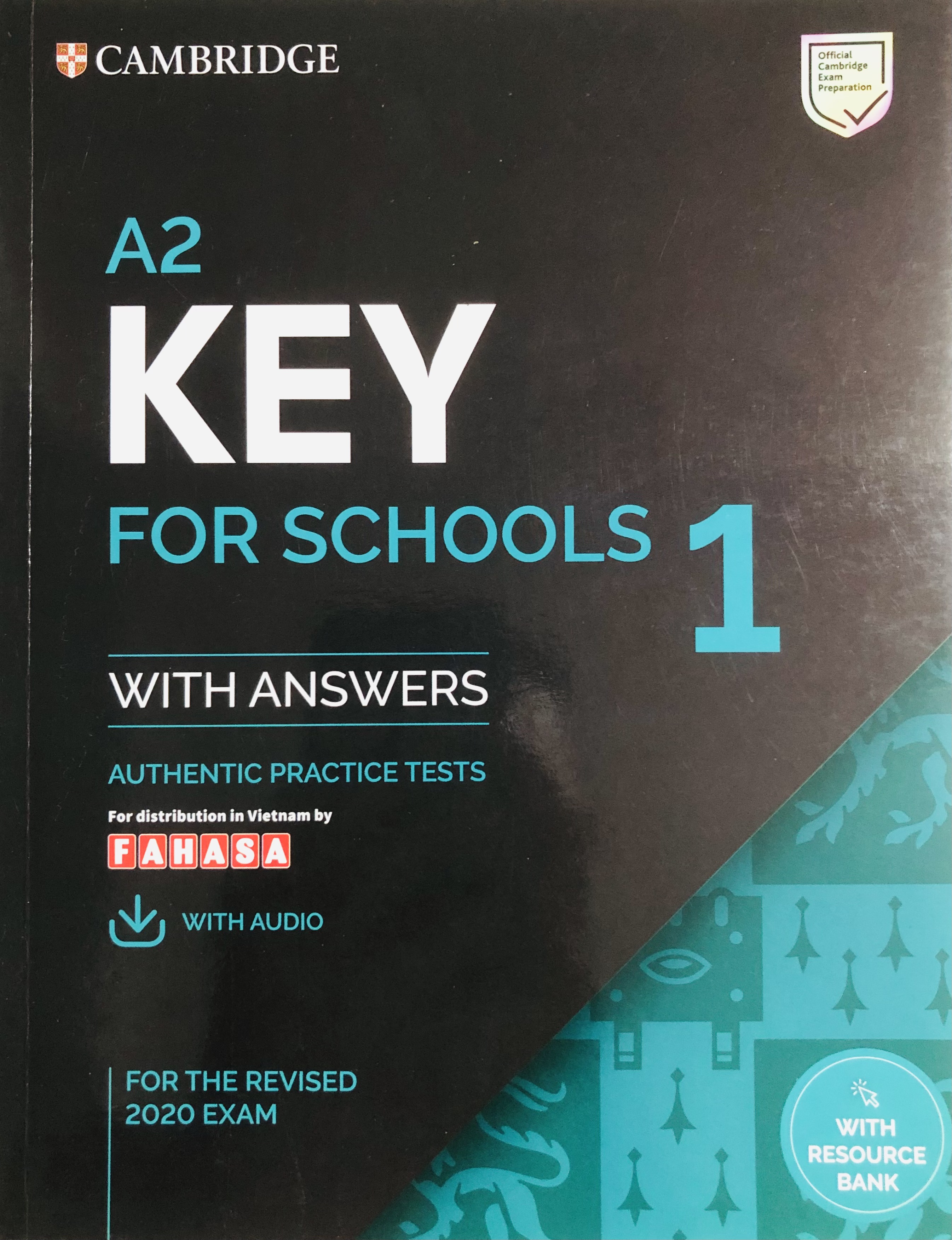 Cambridge - A2 Key with answers (with Audio and Resource Bank)