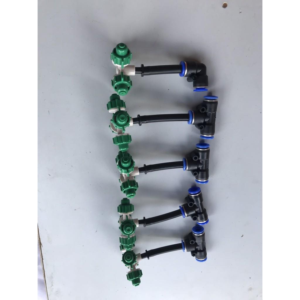 COMBO 5 BÉC PHUN TƯỚI LAN 4 HƯỚNG