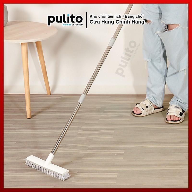 Chổi lau sàn , cây lau sàn gạt nước quét gạch 2 đầu tiện lợi dễ điều chỉnh chiều dài, đầu cố định và bàn cứng.anhi