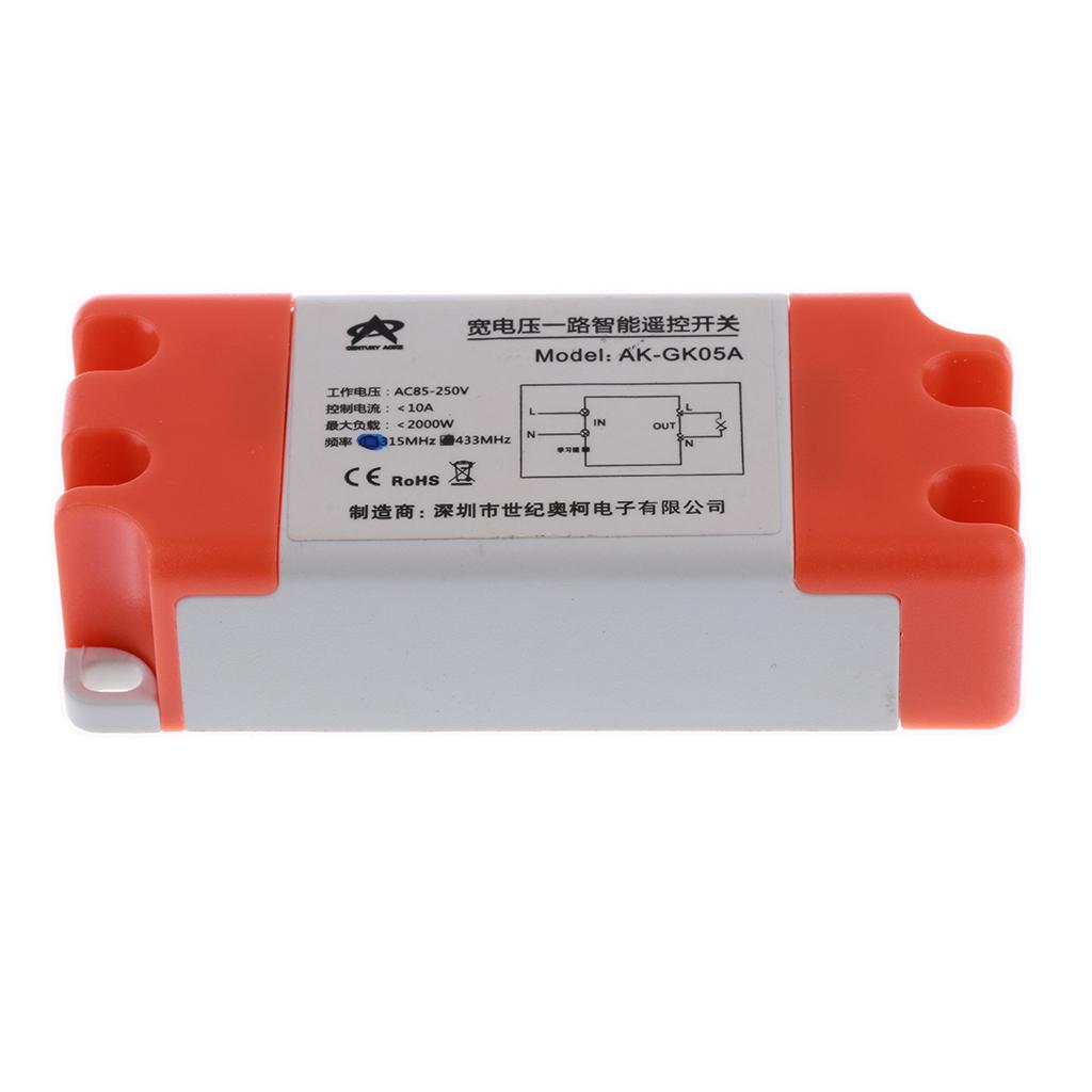 433Mhz Không Dây Điều Khiển Từ Xa Tự khóa Module Relay Cửa Khóa Cổng