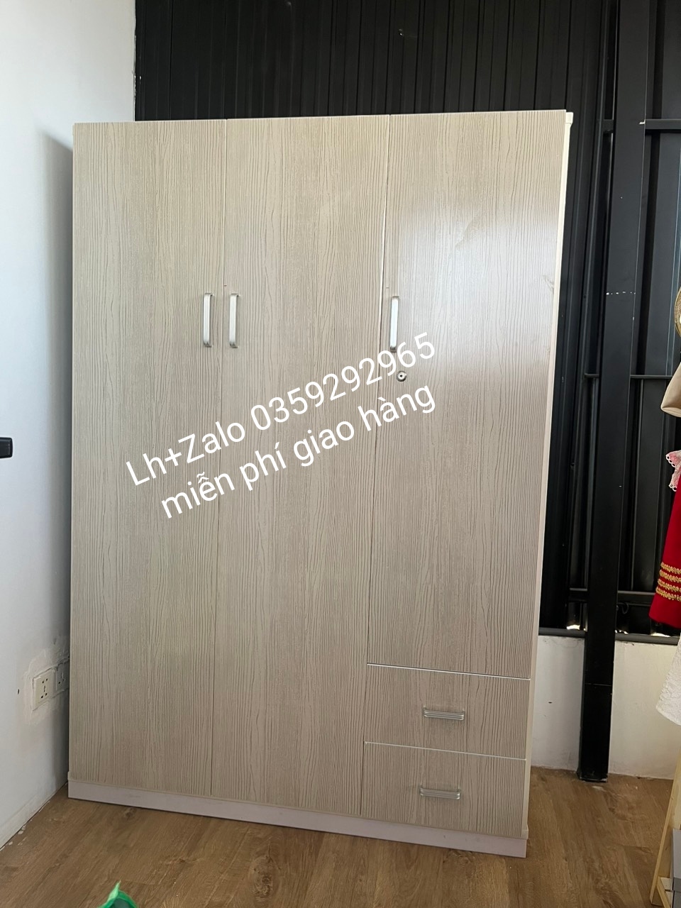 Tủ nhựa đài Loan 3 cánh