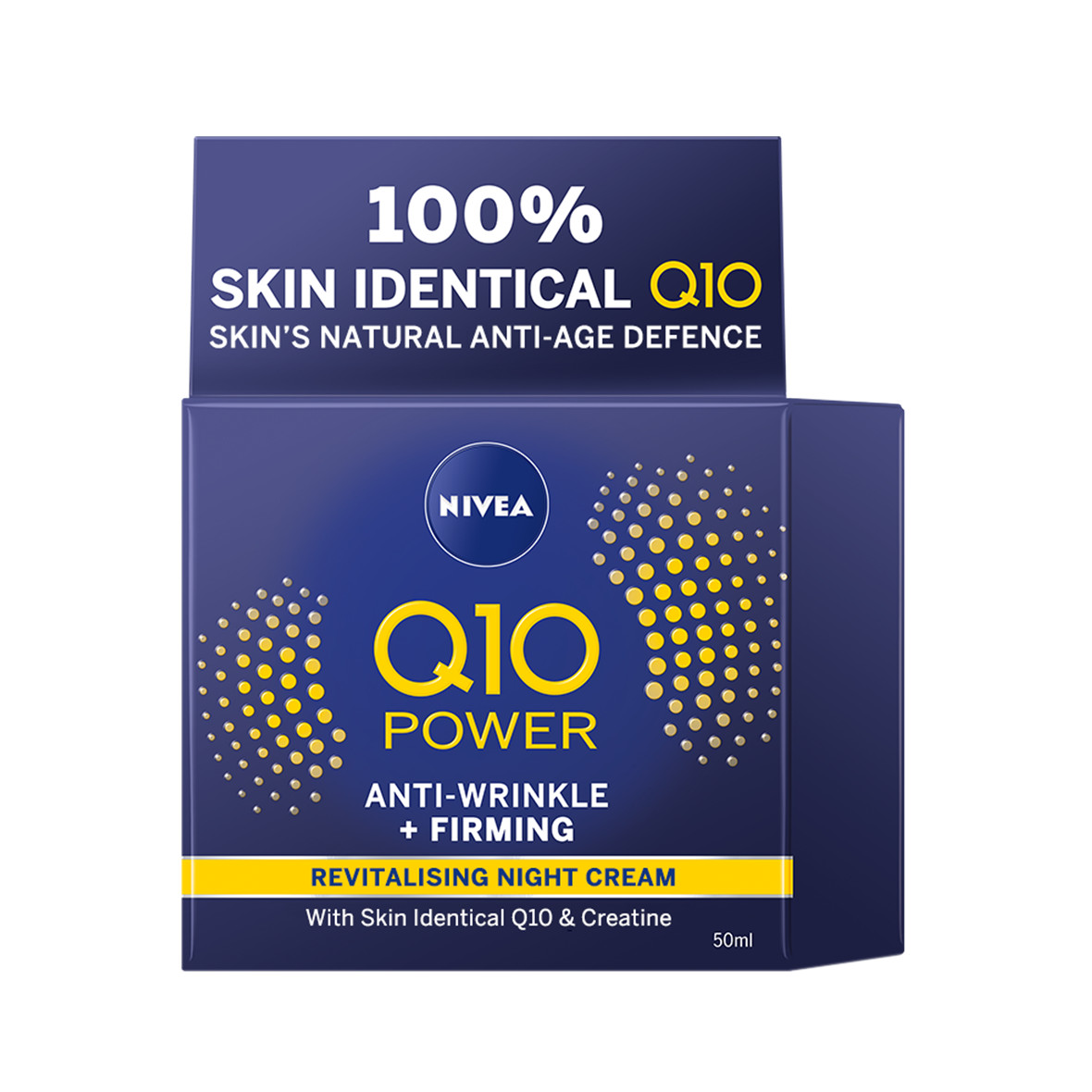 Kem dưỡng đêm NIVEA Q10 Power Anti-Wrinkle + Firming Night Cream 50 ml