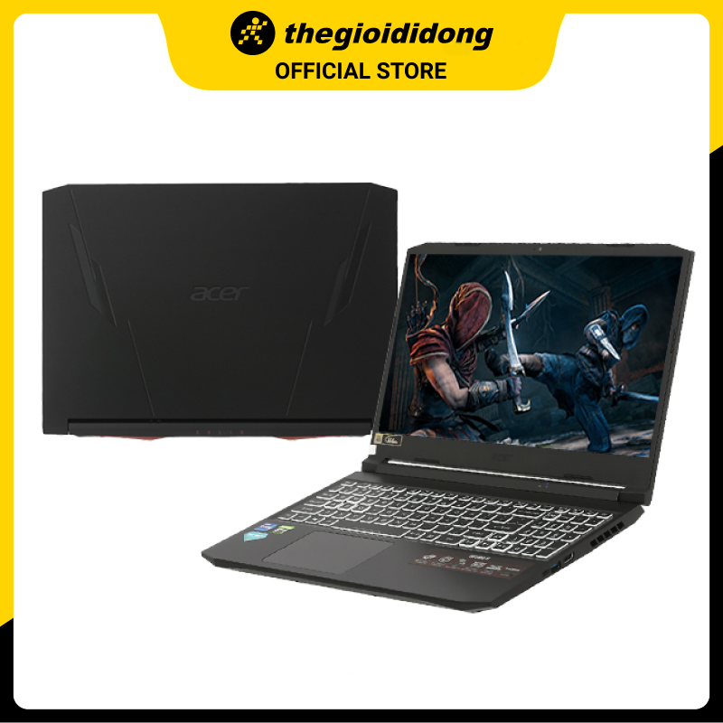 Laptop Acer Nitro AN515 57 71VV i7 11800H/8GB/512GB/4GB RTX3050/15.6&quot;F/144Hz/Win11/(NH.QENSV.005)/Đen - Hàng chính hãng