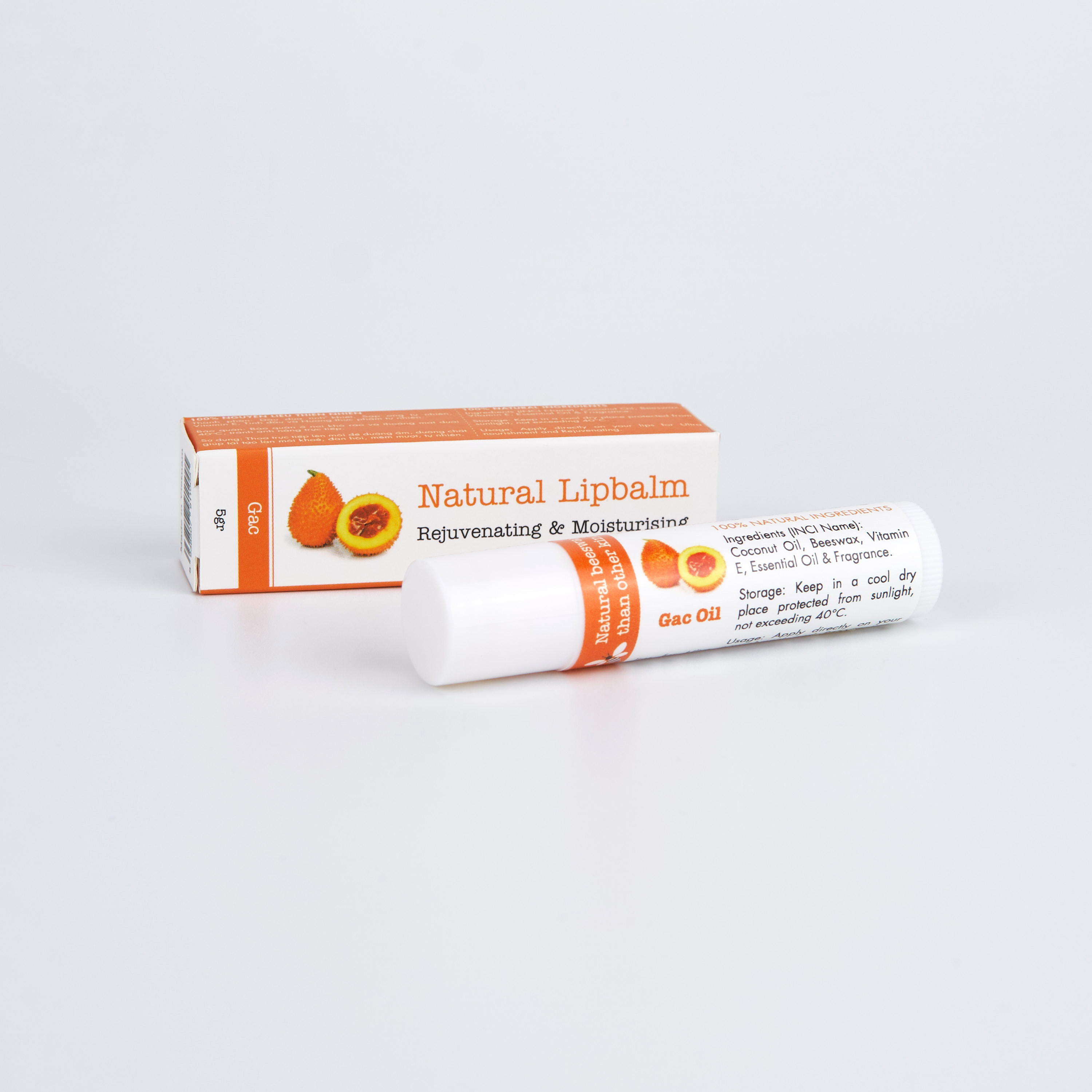 Son dưỡng môi Coco-Secret - tinh dầu gấc 5gram