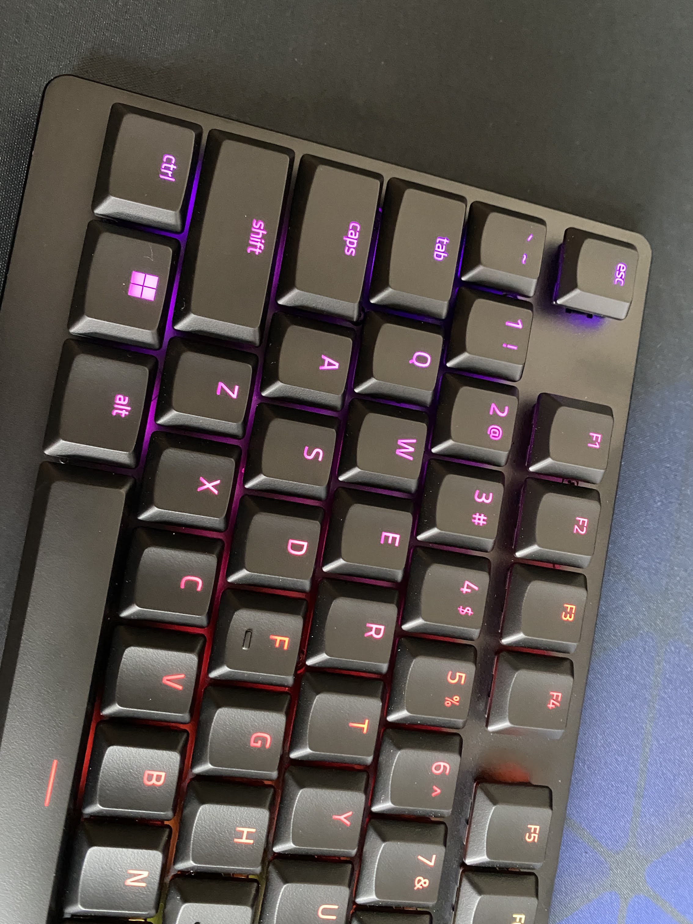 Bàn phím cơ Razer DeathStalker V2 Pro-Wireless Low Profile Optical Gaming Keyboard (Linear Red Switch)_Mới, hàng chính hãng