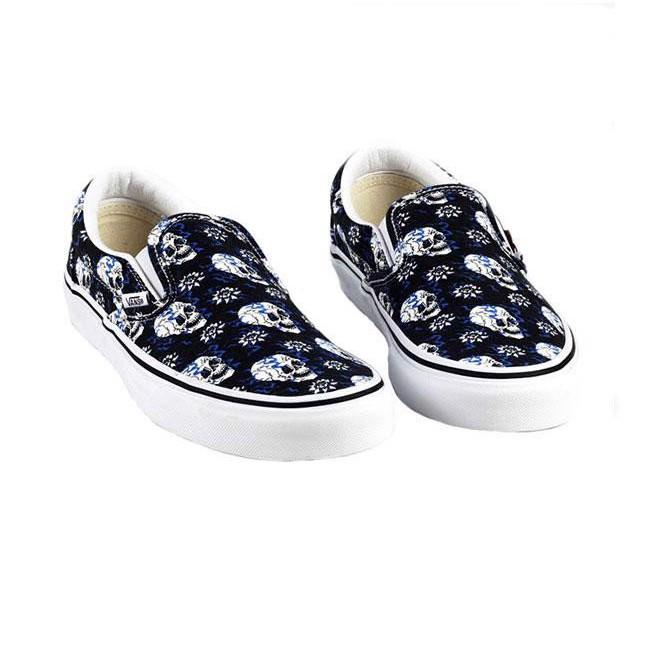 Giày Vans UA Classic Slip-On Flash Skulls - VN0A4U381HJ