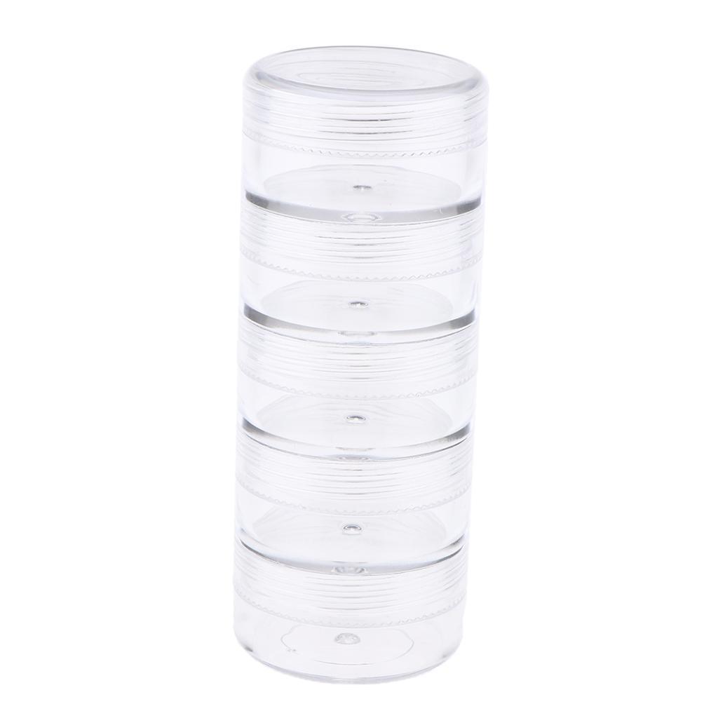 5 Compartments Waterproof Fishing  Box Hooks  Case Hardware