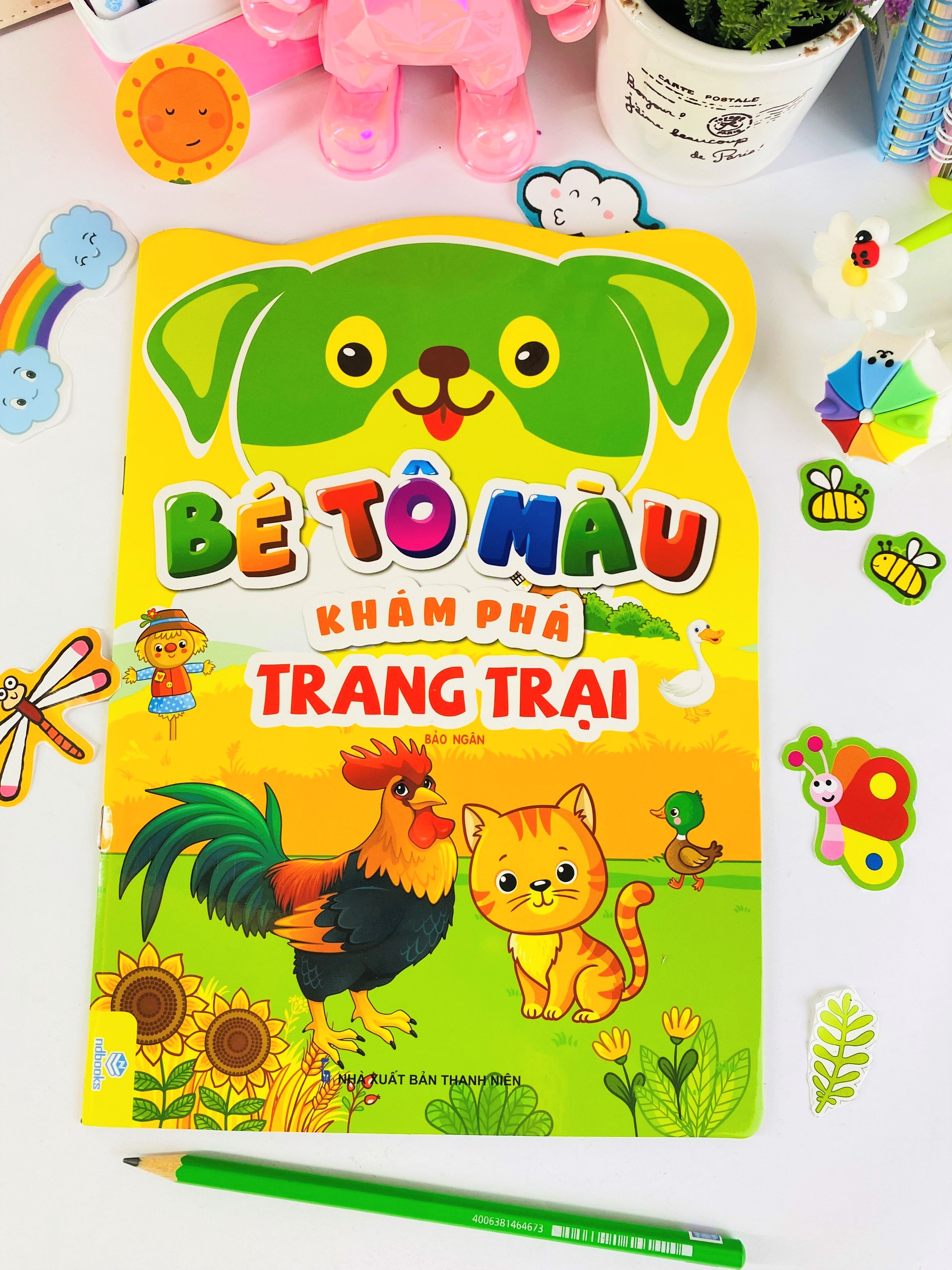 Sách - Trọn bộ 8 cuốn Bé Tô Màu Khám Phá - ndbooks