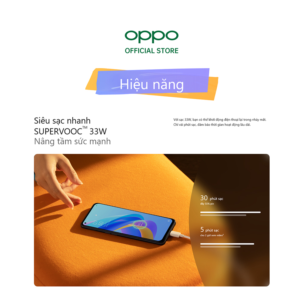 Điện Thoại Oppo A76 6GB/128GB - Hàng Chính Hãng