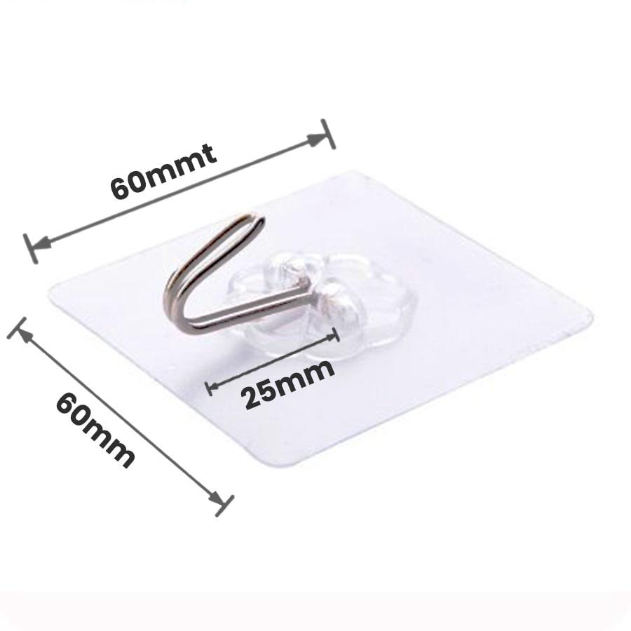 Sỉ 450 đ - COMBO 10 MÓC DÁN TƯỜNG SIÊU DÍNH SIÊU BỀN- 10 CÁI