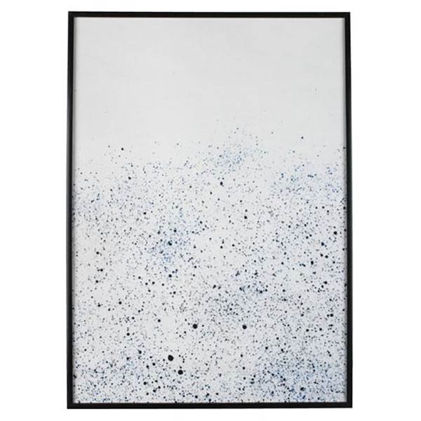 Khung Ảnh JYSK Valter PVC Đen 50 x 70cm