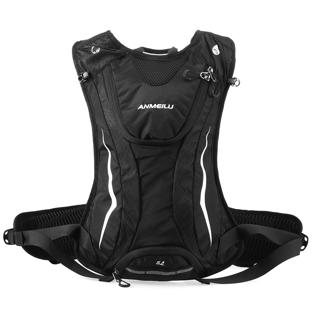 Balo thể thao ngoài trời 5L thiết kế nhiều ngăn,bằng vải nylon chống rách, chống thấm nước