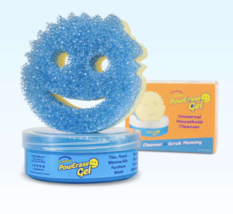 Bộ chất tẩy rửa dạng Gel PowErase Gel + Bọt biển Scrub Mommy 2 mặt đa năng