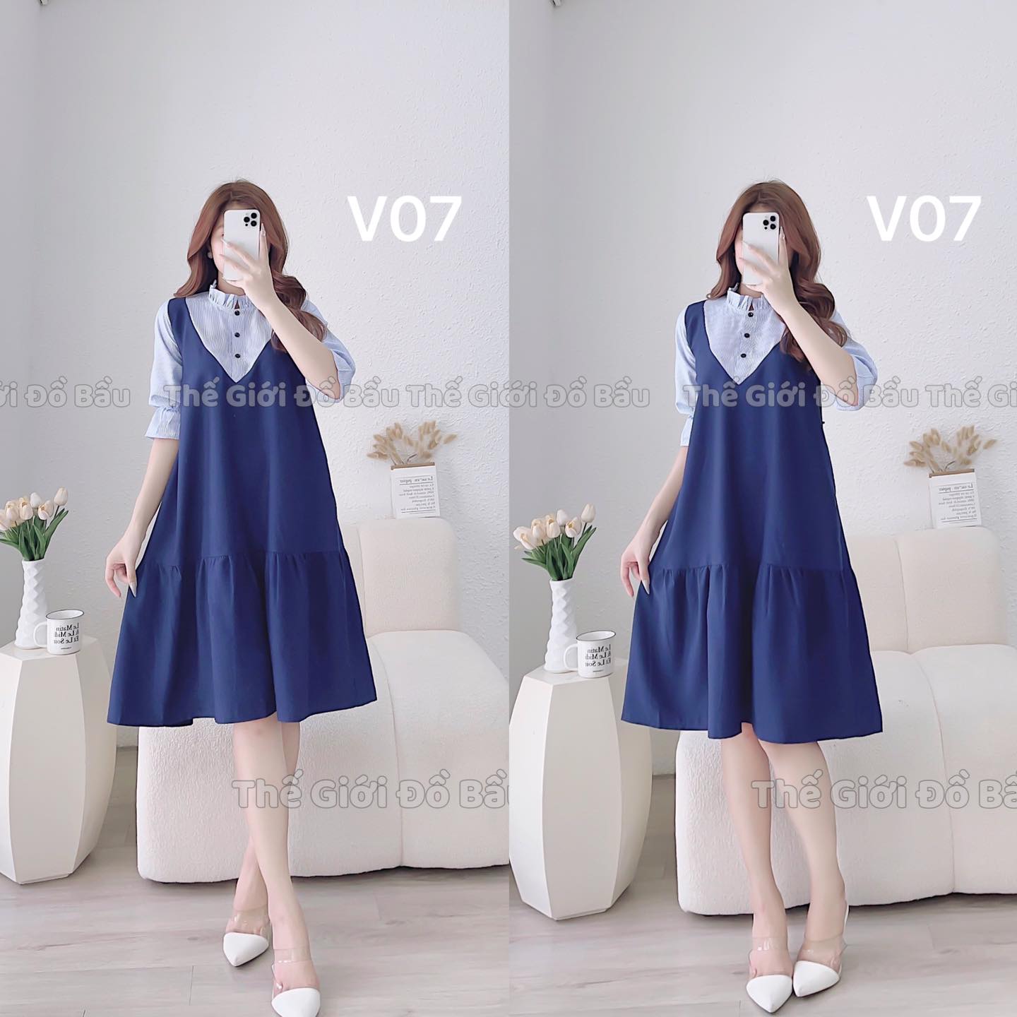 Váy bầu thiết kế v07