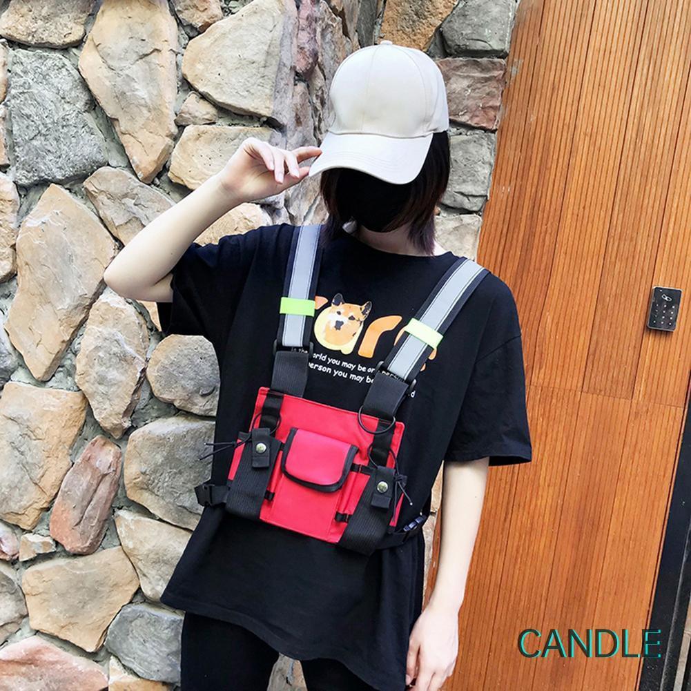 Balo bằng vải oxford đa năng phong cách hip hop dành cho unisex