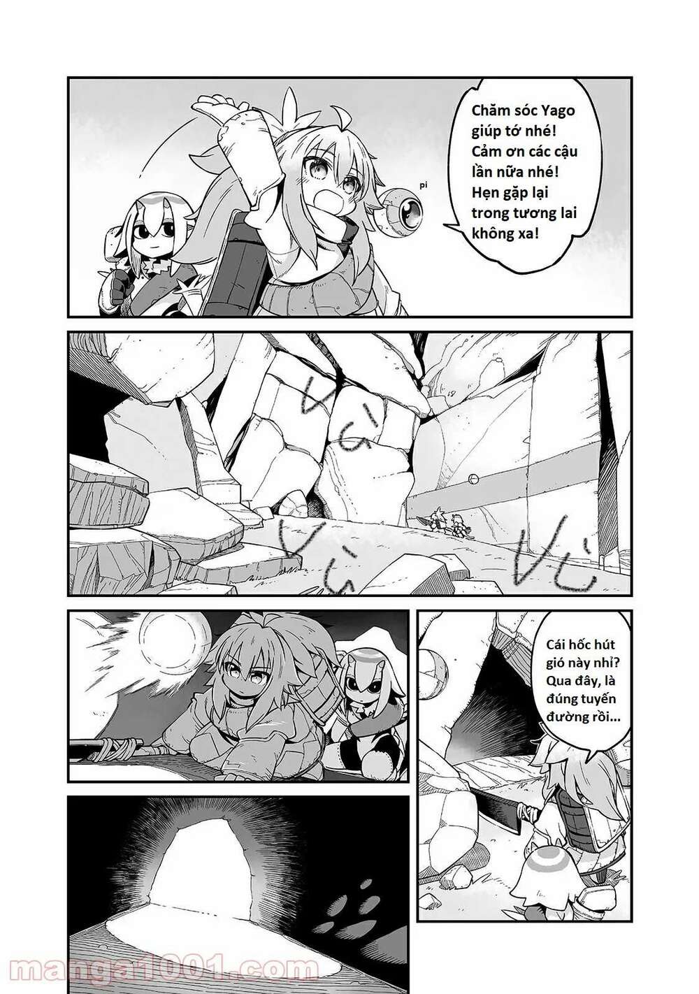 ngay cả khi hậu tận thế, thật hạnh phúc vẫn còn được sống... chapter 18.3 7