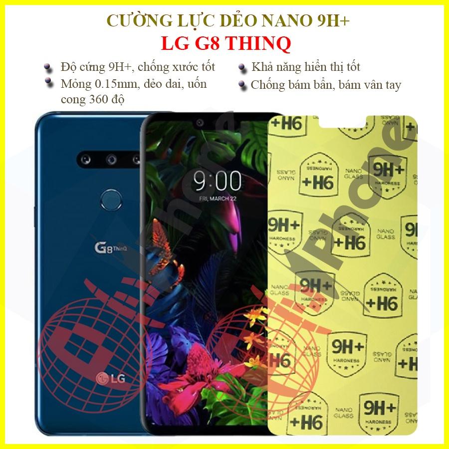 Dán cường lực dẻo nano mặt trước dành cho  LG G8 ThinQ