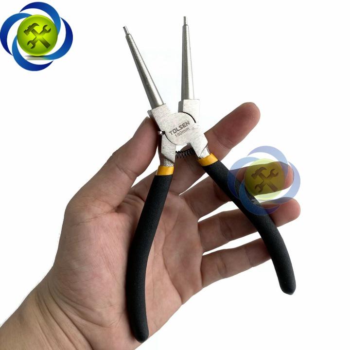 Kìm mở phe trong miệng thẳng Tolsen 10077 dài 180mm