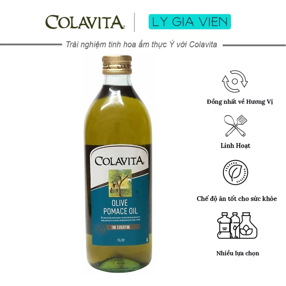 Dầu Oliu Nấu Ăn Colavita Pomace Olive Oil Xuất Xứ Ý