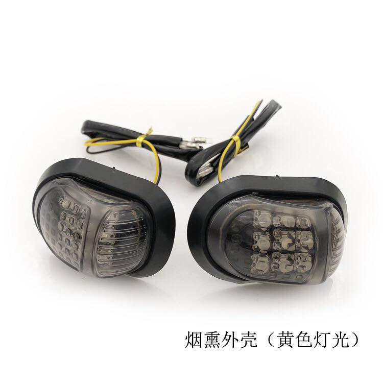 Giá thấp nhất xe máy ĐÈN LED báo rẽ lần lượt sửa đổi phong cách retro siêu sáng xe tay ga chân xe phía trước xe ánh sáng tổ ong ánh sáng