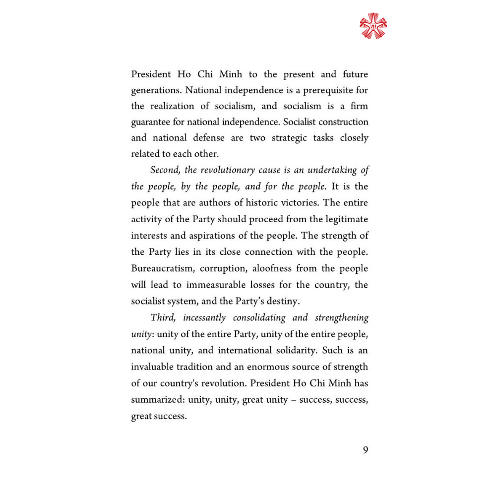The platform on national construction in the period on transition to socialism